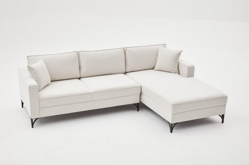 Retzow Soffa m. Divan 4-sits - Beige - Möbler - Soffa - Divansoffor & schäslongsoffa