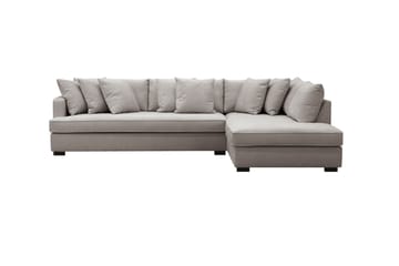 Rossita 4-sits Vänstervänd L-formad Djup Schäslongsoffa med Hel dyna i Chenille