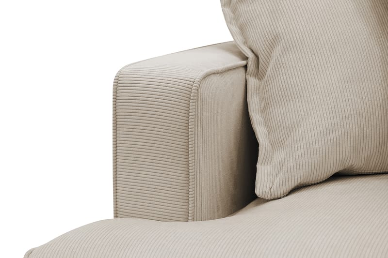 Rossita Lyx 4-sits Extra djup Soffa med Schäslong Höger - Greige Manchester - Möbler - Soffa - Divansoffor & schäslongsoffa