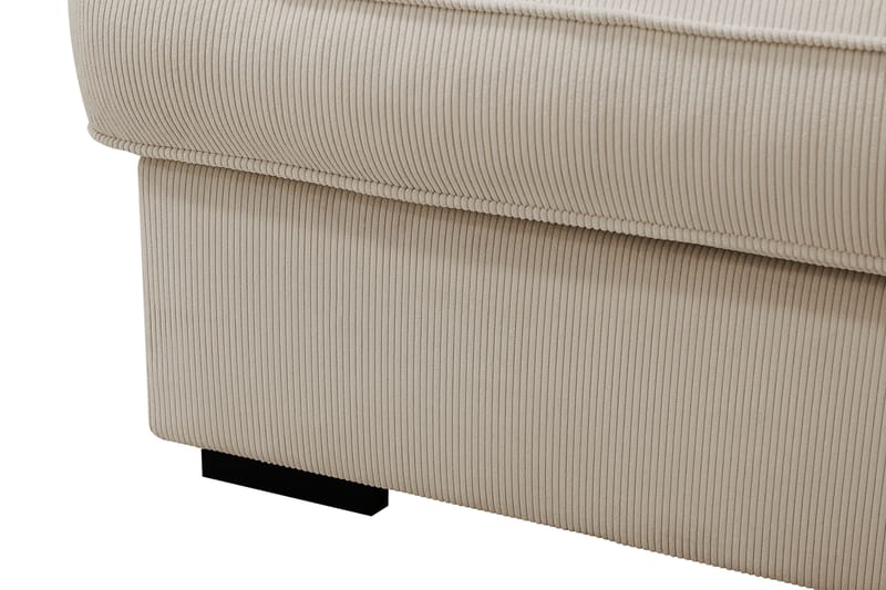 Rossita Lyx 4-sits Extra djup Soffa med Schäslong Höger - Greige Manchester - Möbler - Soffa - Divansoffor & schäslongsoffa