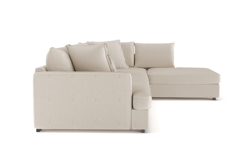 Rossita Lyx 4-sits Extra djup Soffa med Schäslong Höger - Greige Manchester - Möbler - Soffa - Divansoffor & schäslongsoffa