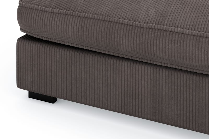 Rossita Lyx 4-sits Extra djup Soffa med Schäslong Höger - Mörkgrå Manchester - Möbler - Soffa - Divansoffor & schäslongsoffa