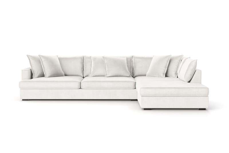 Rossita Lyx 4-sits Extra djup Soffa med Schäslong Höger - Offwhite Manchester - Möbler - Soffa - Divansoffor & schäslongsoffa