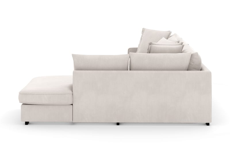 Rossita Lyx 4-sits Extra djup Soffa med Schäslong Höger - Offwhite Manchester - Möbler - Soffa - Divansoffor & schäslongsoffa