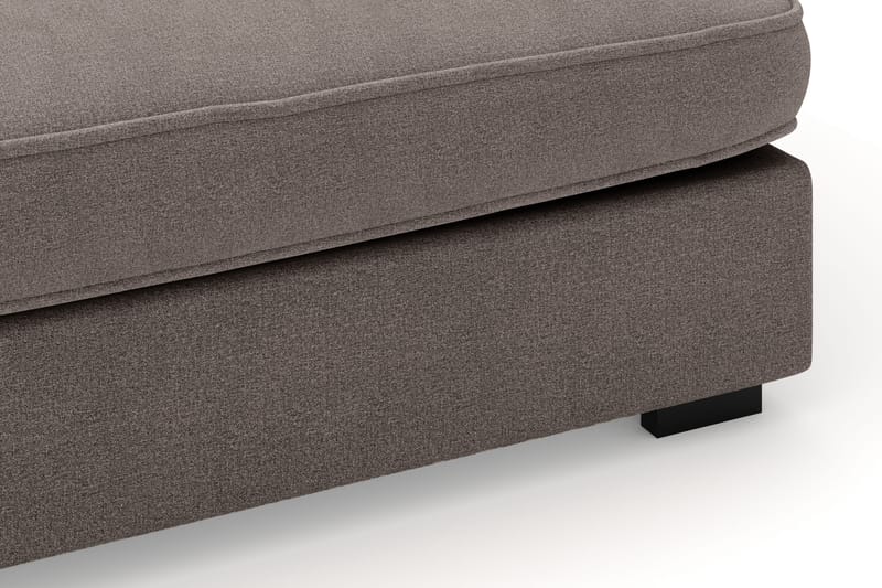 Rossita Lyx 4-sits Extra djup Soffa med Schäslong Vänster - Brun Tyg - Möbler - Soffa - Divansoffor & schäslongsoffa