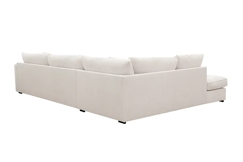 Rossita Lyx 4-sits Extra djup Soffa med Schäslong Vänster - Offwhite Manchester - Möbler - Soffa - Divansoffor & schäslongsoffa