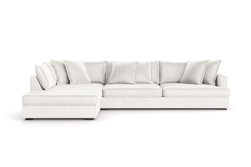 Rossita Lyx 4-sits Extra djup Soffa med Schäslong Vänster - Offwhite Manchester - Möbler - Soffa - Divansoffor & schäslongsoffa