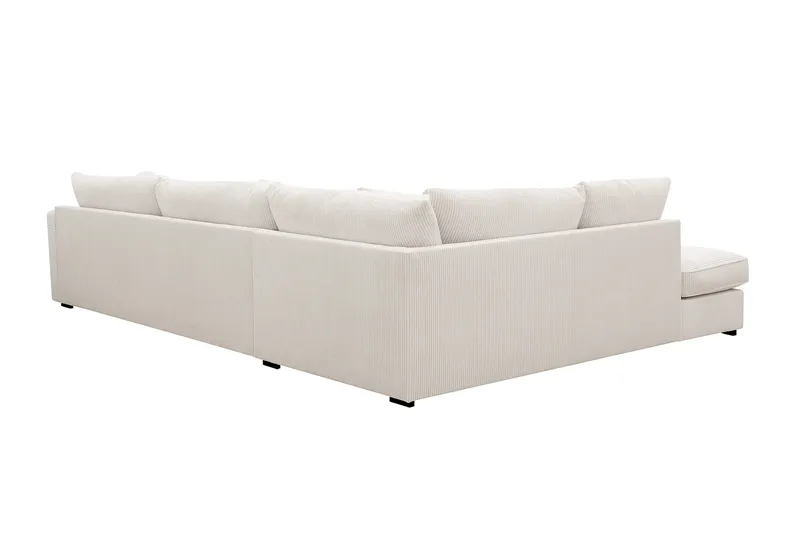 Rossita Lyx 4-sits Extra djup Soffa med Schäslong Vänster - Offwhite Manchester - Möbler - Soffa - Divansoffor & schäslongsoffa