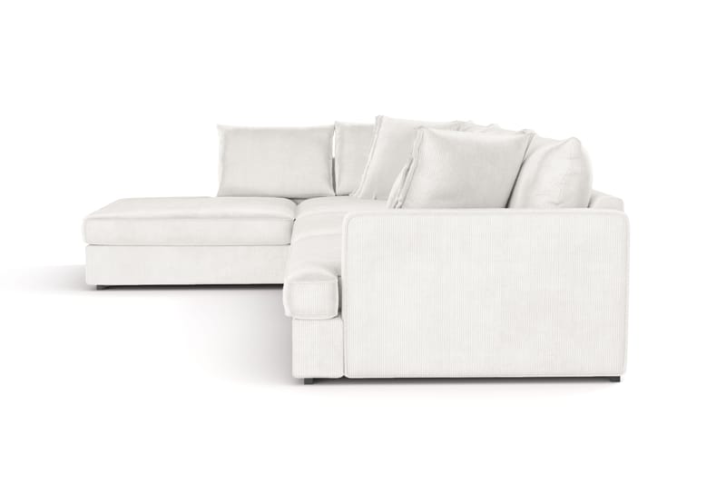 Rossita Lyx 4-sits Extra djup Soffa med Schäslong Vänster - Offwhite Manchester - Möbler - Soffa - Divansoffor & schäslongsoffa