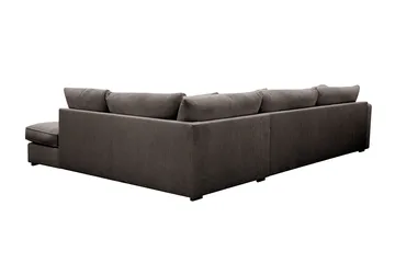 Rossita Lyx 4-sits Högervänd L-formad Extra Djup Schäslongsoffa i Manchester - Taupe - Möbler - Soffa - Divansoffor & schäslongsoffa