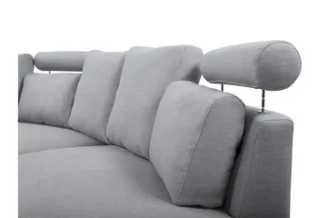 Rotunde Divansoffa 448 cm - Grå - Möbler - Soffa