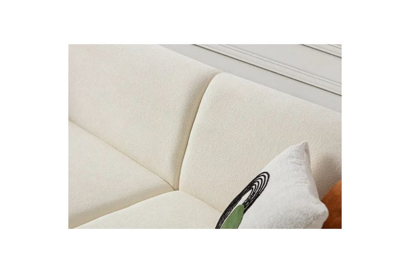 Rynvar Soffa med Schäslong 4-sits - Vit - Möbler - Soffa - Divansoffor & schäslongsoffa