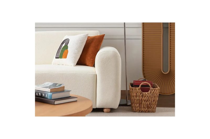 Rynvar Soffa med Schäslong 4-sits - Vit - Möbler - Soffa - Divansoffor & schäslongsoffa