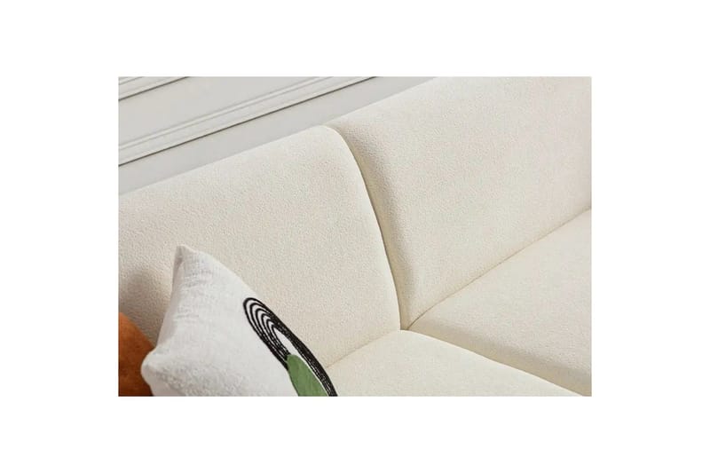 Rynvar Soffa med Schäslong 4-sits - Vit - Möbler - Soffa - Modulsoffor - Komplett modulsoffa