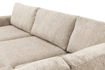 Scandi Djup 4-sits Soffa med Schäslong Höger i Chenille - Beige - Möbler - Soffa - Divansoffor & schäslongsoffa