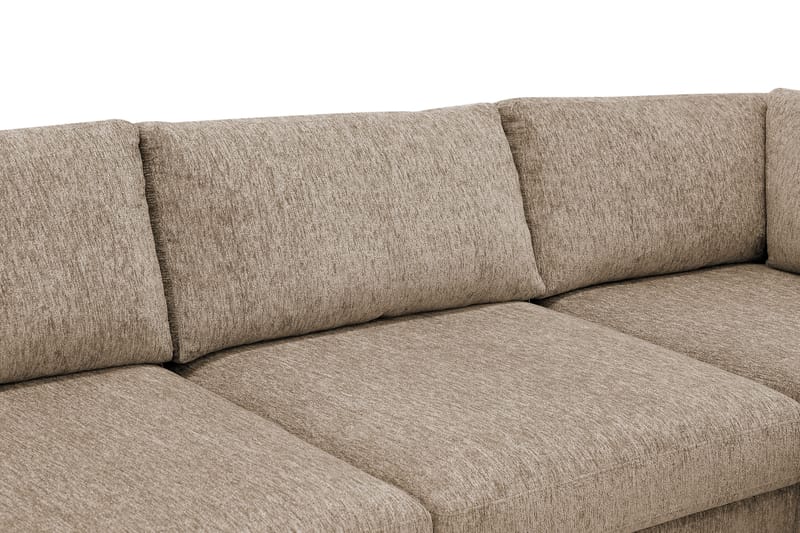 Scandi Djup 4-sits Soffa med Schäslong Höger i Sammet - Möbler - Soffa - Divansoffor & schäslongsoffa