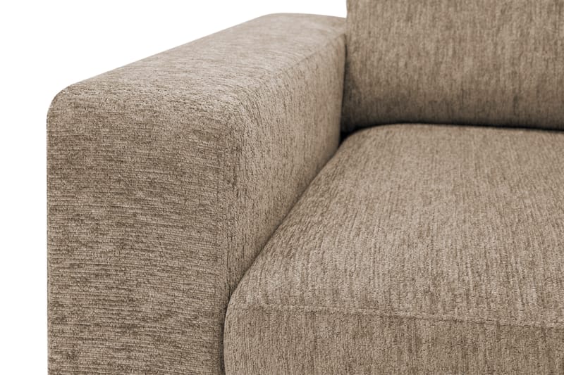Scandi Djup 4-sits Soffa med Schäslong Höger i Sammet - Möbler - Soffa - Divansoffor & schäslongsoffa