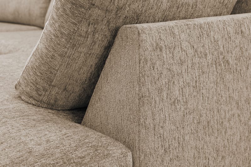 Scandi Djup 4-sits Soffa med Schäslong Höger i Sammet - Möbler - Soffa - Divansoffor & schäslongsoffa