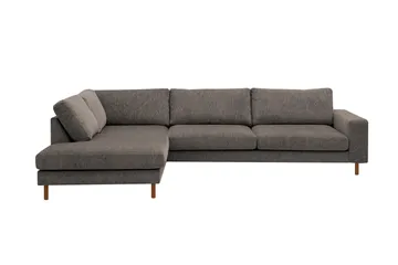 Scandi Djup 4-sits Soffa med Schäslong Vänster i Chenille