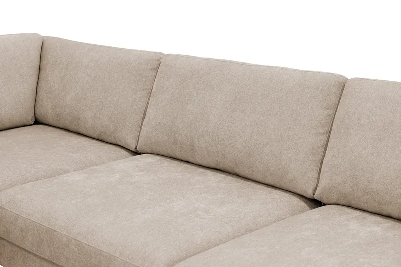 Scandi Djup 4-sits Soffa med Schäslong Vänster i Tyg - Möbler - Soffa - Divansoffor & schäslongsoffa