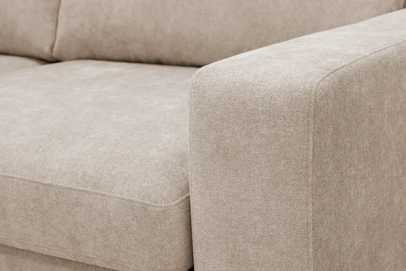 Scandi Djup 4-sits Soffa med Schäslong Vänster i Tyg - Möbler - Soffa - Divansoffor & schäslongsoffa