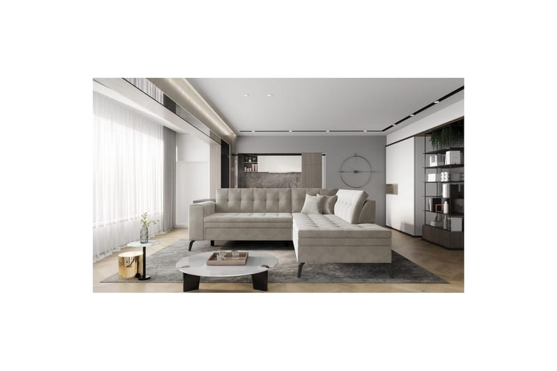 Sektion Eltap Lanvin 260x210x93 cm - Sola 18, Höger - Möbler - Soffa - Divansoffor & schäslongsoffa