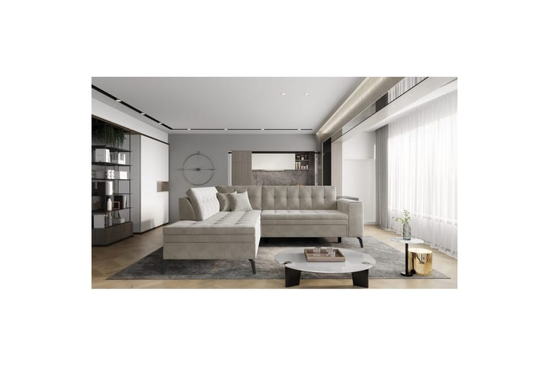 Sektion Eltap Lanvin 260x210x93 cm - Sola 18, Vänster - Möbler - Soffa - Divansoffor & schäslongsoffa