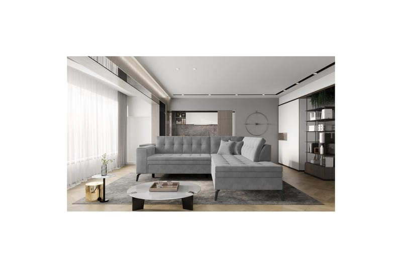 Sektion Eltap Lanvin 260x210x93 cm - Sola 4, Höger - Möbler - Soffa - Divansoffor & schäslongsoffa