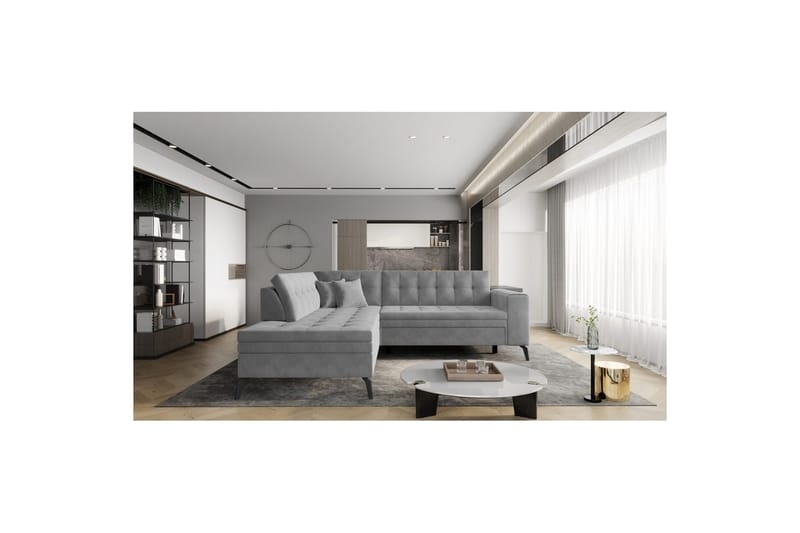 Sektion Eltap Lanvin 260x210x93 cm - Sola 4, Vänster - Möbler - Soffa - Divansoffor & schäslongsoffa