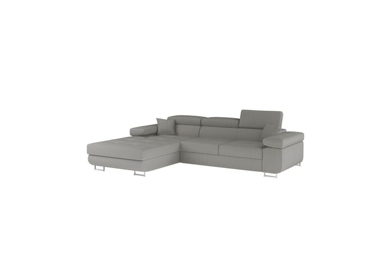 Sektionssoffa Eltap Armando 289x85x203 cm - Jarell 03, Ljusgrå, Vänster - Möbler - Soffa - Divansoffor & schäslongsoffa