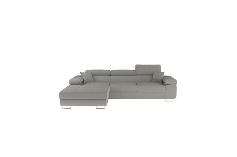 Sektionssoffa Eltap Armando 289x85x203 cm - Jarell 03, Ljusgrå, Vänster - Möbler - Soffa - Divansoffor & schäslongsoffa
