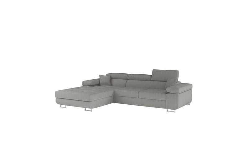 Sektionssoffa Eltap Armando 289x85x203 cm - Jarell 03, Ljusgrå, Vänster - Möbler - Soffa - Divansoffor & schäslongsoffa