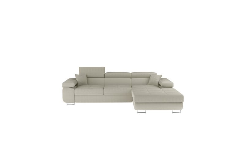Sektionssoffa Eltap Armando 289x85x203 cm - Jarell 18, Ljusbeige, Höger - Möbler - Soffa - Divansoffor & schäslongsoffa