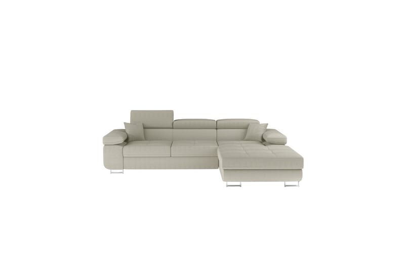 Sektionssoffa Eltap Armando 289x85x203 cm - Jarell 18, Ljusbeige, Höger - Möbler - Soffa - Divansoffor & schäslongsoffa