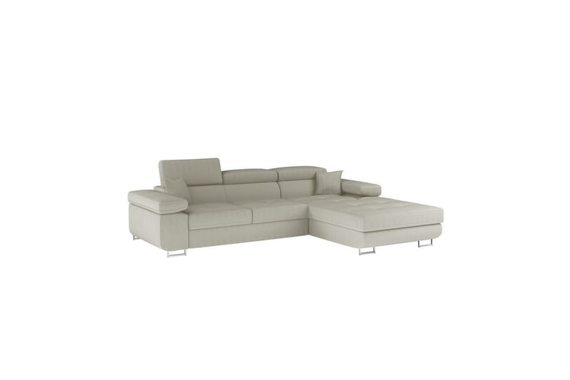 Sektionssoffa Eltap Armando 289x85x203 cm - Jarell 18, Ljusbeige, Höger - Möbler - Soffa - Divansoffor & schäslongsoffa