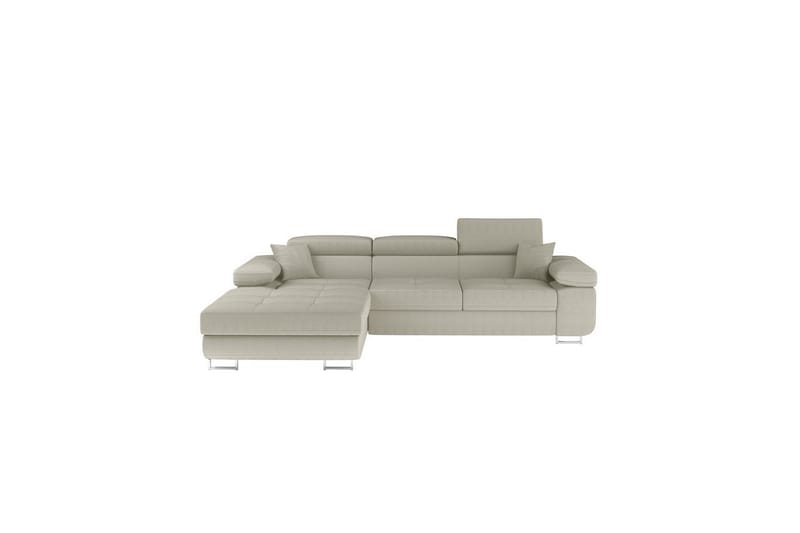 Sektionssoffa Eltap Armando 289x85x203 cm - Jarell 18, Ljusbeige, Vänster - Möbler - Soffa - Divansoffor & schäslongsoffa