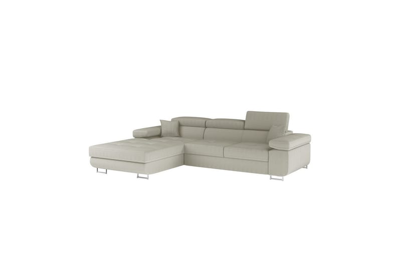 Sektionssoffa Eltap Armando 289x85x203 cm - Jarell 18, Ljusbeige, Vänster - Möbler - Soffa - Divansoffor & schäslongsoffa