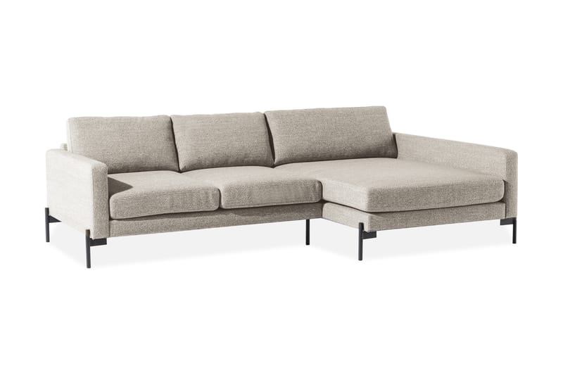 Skonsam Divansoffa Höger - Beige - Divansoffor & schäslongsoffa - 4 sits soffa med divan