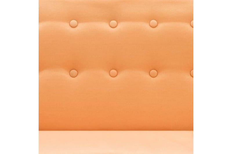 Soffa L-formad tyg 171,5x138x81,5 cm orange - Orange - Möbler - Soffa - Divansoffor & schäslongsoffa
