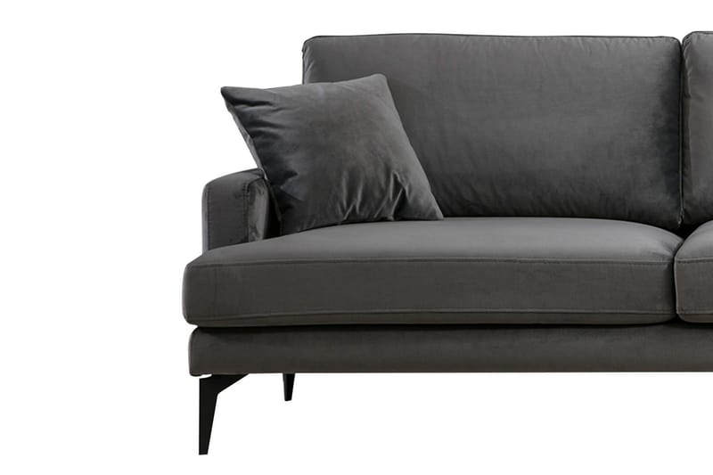 Stacker Hörnsoffa med Divan Höger - Svart - Möbler - Soffa - Divansoffor & schäslongsoffa