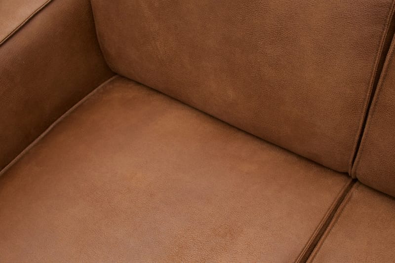 Statement Hörnsoffa - Cognac - Möbler - Soffa - Divansoffor & schäslongsoffa