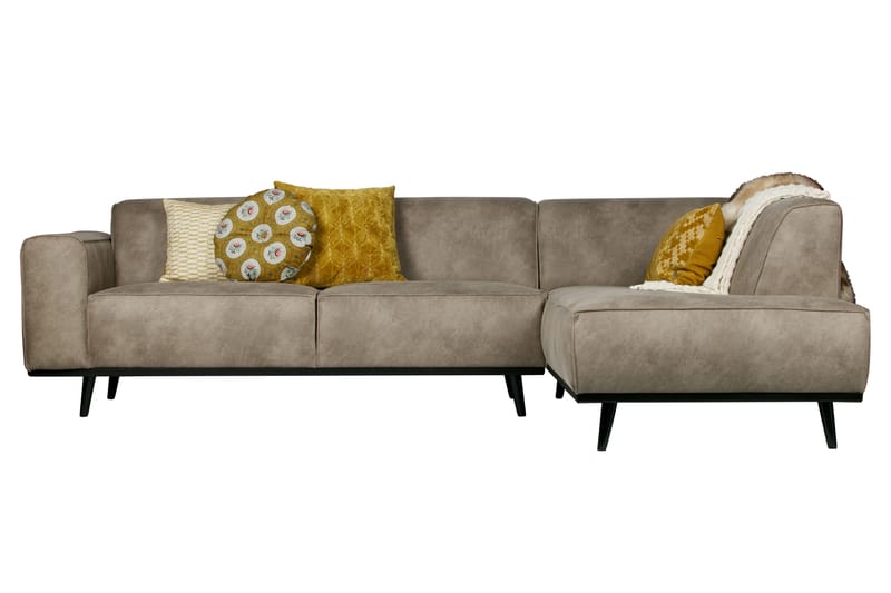 Statement Hörnsoffa - Ljusgrå - Möbler - Soffa - Divansoffor & schäslongsoffa