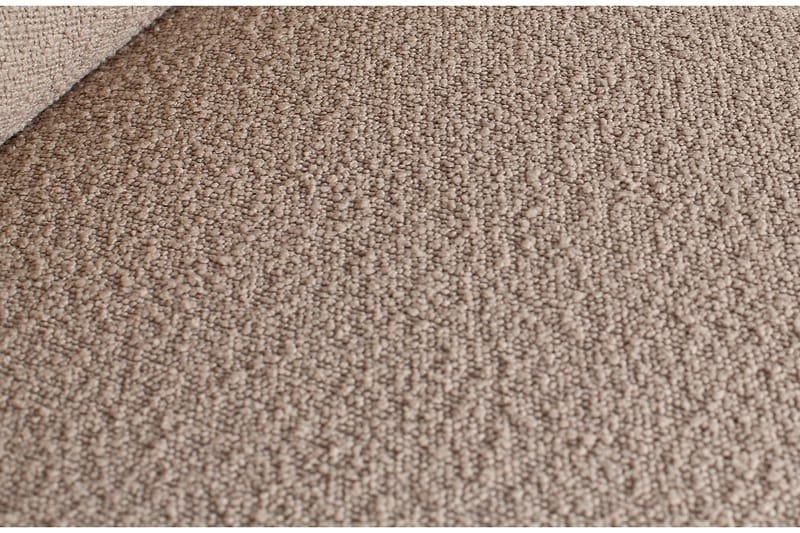 Statement Hörnsoffa Vänster - Beige Bouclé - Möbler - Soffa - Divansoffor & schäslongsoffa