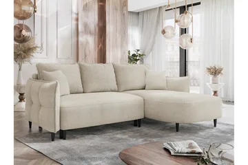 Sycylia Soffa med Divan 3-sits - Beige - Möbler - Soffa - Divansoffor & schäslongsoffa