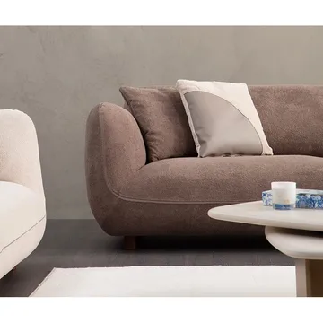 Talrosen 3-sits Soffa med Divan - Brun - Möbler - Soffa - Divansoffor & schäslongsoffa