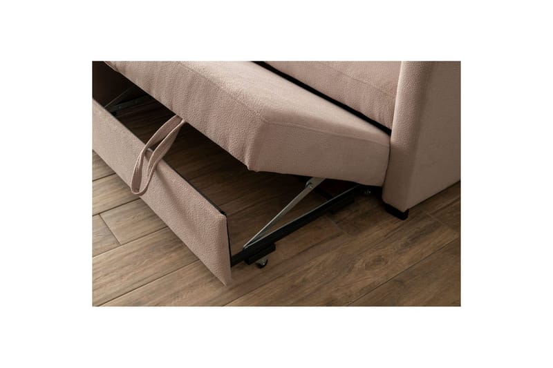 Tareen Soffa med Divan 3-sits - Brun - Möbler - Soffa - Divansoffor & schäslongsoffa