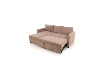 Tareen Soffa med Divan 3-sits - Brun - Möbler - Soffa - Bäddsoffa - Bäddsoffa divan