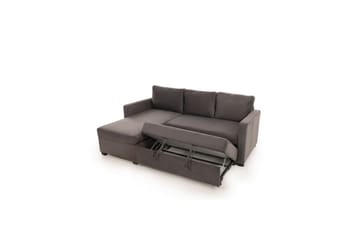 Tareen Soffa med Divan 3-sits - Grå - Möbler - Soffa - Bäddsoffa - Bäddsoffa divan
