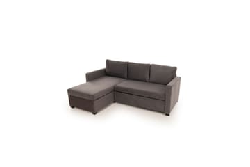Tareen Soffa med Divan 3-sits - Grå - Möbler - Soffa - Bäddsoffa - Bäddsoffa divan