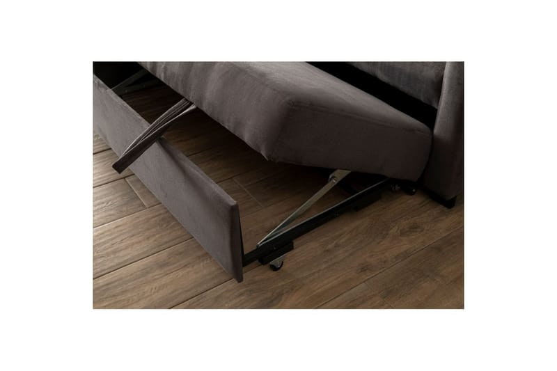 Tareen Soffa med Divan 3-sits - Grå - Möbler - Soffa - Divansoffor & schäslongsoffa